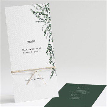 Menu mariage evidemment