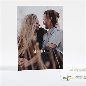 Remerciement mariage encadrés