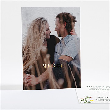 Remerciement mariage encadrés