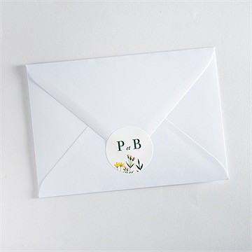 Sticker mariage encadrés - Mise en situation