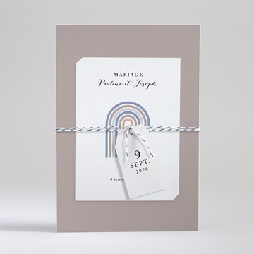 Faire-part mariage nuances