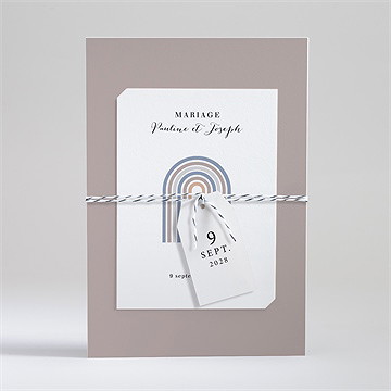 Faire-part mariage nuances