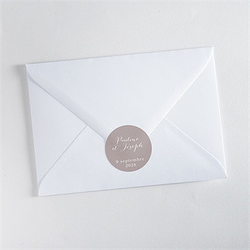 Sticker mariage nuances - Mise en situation