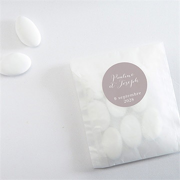 Sticker mariage nuances - Mise en situation