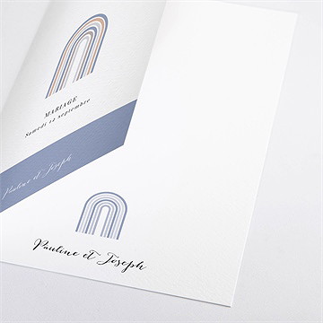 Livret de messe mariage l'arc-en-ciel - Détail du livret