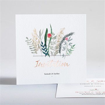 Save the Date mariage douceur printanière