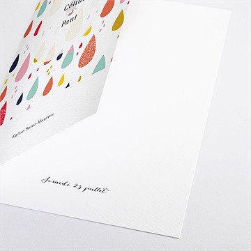 Livret de messe mariage les illuminations - Détail du livret