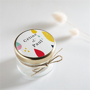 Sticker mariage les illuminations - Mise en situation