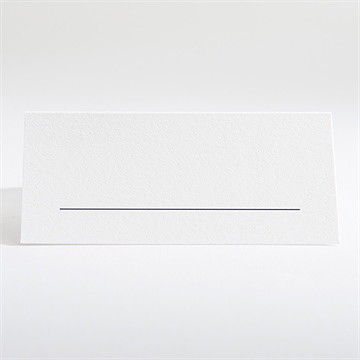 Marque-place mariage douceur printanière - Dos du marque-place