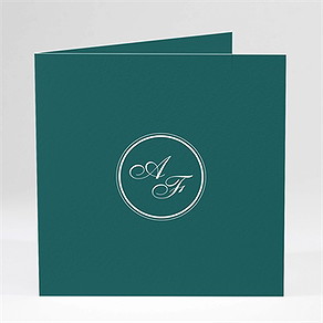 Faire-part mariage monogramme
