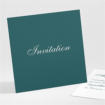 Carton d'invitation mariage monogramme