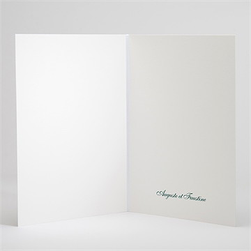 Livret de messe mariage monogramme - Intérieur du livret