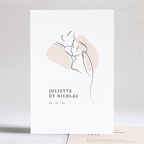 Faire-part mariage tendres
