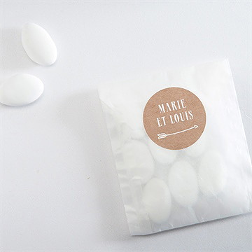 Sticker mariage myriade - Mise en situation