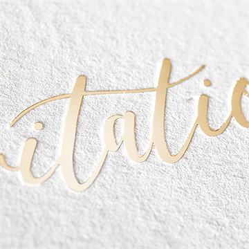 Save the Date mariage l'absolu - Détail du faire-part