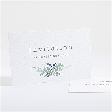 Carton d'invitation mariage l'absolu