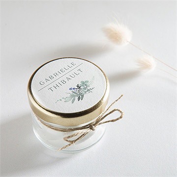 Sticker mariage poésie d'aquarelle - Mise en situation