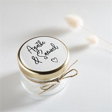 Sticker mariage juste nous - Mise en situation