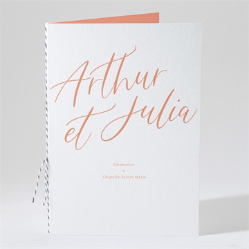 Livret de messe mariage fantasques