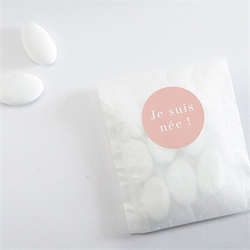 Sticker naissance cocon de douceur - Mise en situation