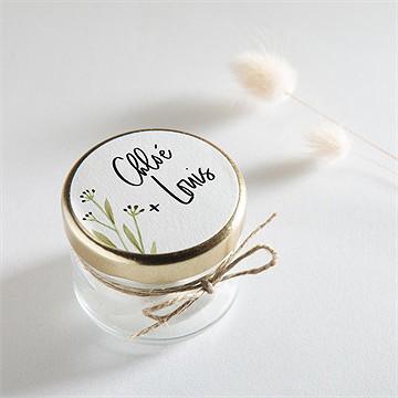 Sticker mariage art champêtre - Mise en situation