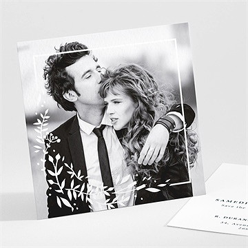 Save the Date mariage en relief