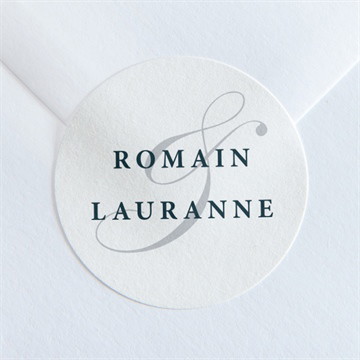 Sticker mariage en relief