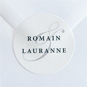 Sticker mariage en relief