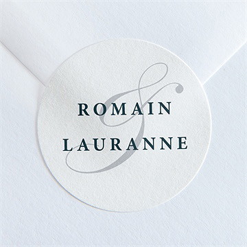 Sticker mariage en relief