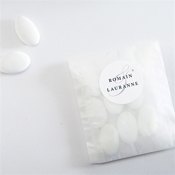 Sticker mariage en relief - Mise en situation