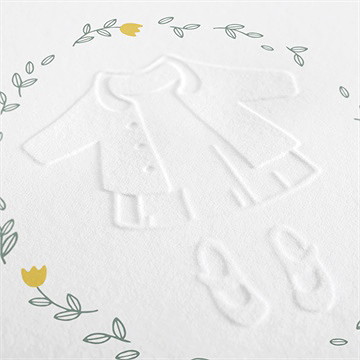 Faire-part naissance belle annonce - Détail du faire-part