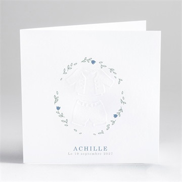 Faire-part naissance profil craquant