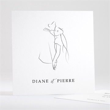 Save the Date mariage belle esquisse