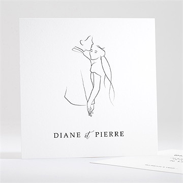 Save the Date mariage belle esquisse