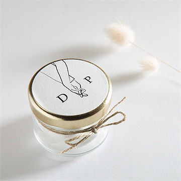 Sticker mariage belle esquisse - Mise en situation