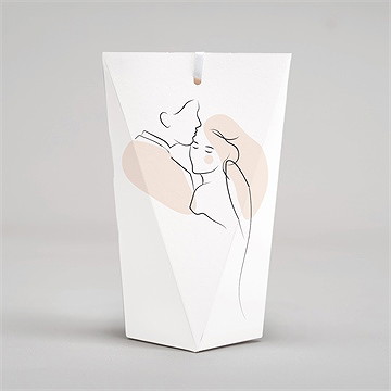 Boîte surprise mariage tendres - Dos de la boîte