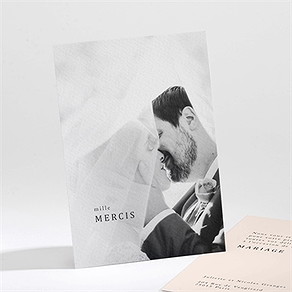 Remerciement mariage tendres