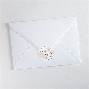 Sticker mariage tendres - Mise en situation