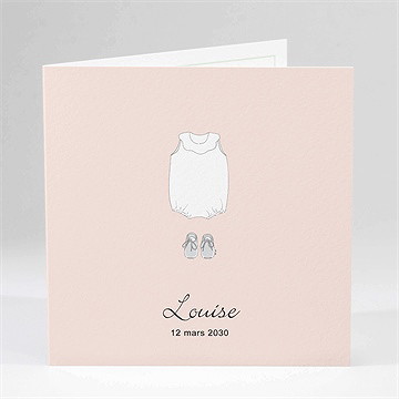 Faire-part naissance irresistible
