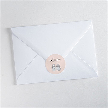 Sticker naissance irresistible - Mise en situation