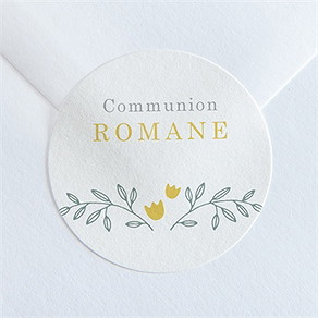 Sticker communion profilé