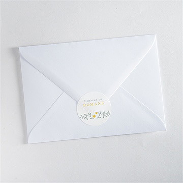 Sticker communion profilé - Mise en situation