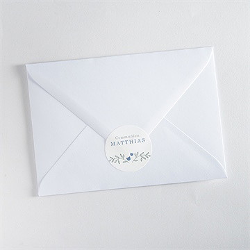 Sticker communion tendre profil - Mise en situation