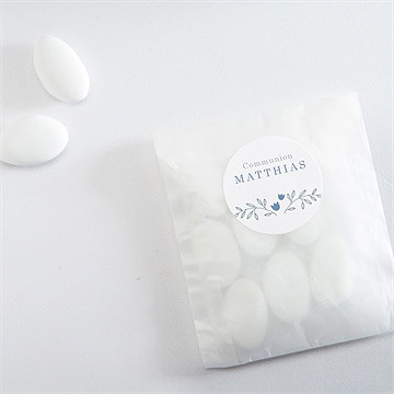 Sticker communion tendre profil - Mise en situation