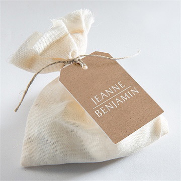 Etiquette mariage nature chic - Mise en situation