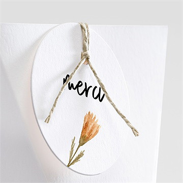 Boîte surprise mariage art champêtre - Détail de la boîte