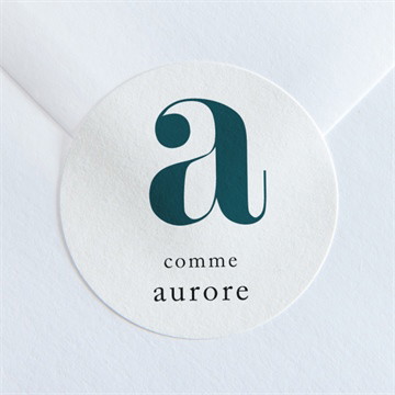 Sticker naissance jolie comptine