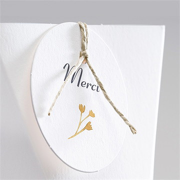 Boîte surprise mariage nature et lumière - Détail de la boîte