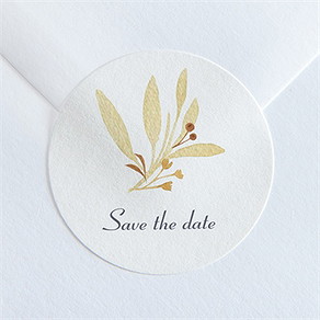 Sticker mariage nature et lumière