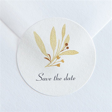 Sticker mariage nature et lumière